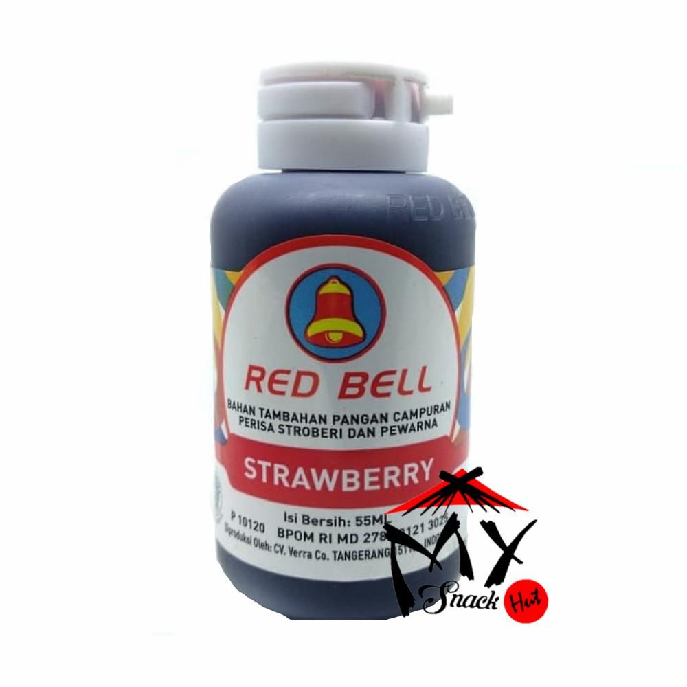 

RED BELL PASTA STRAWBERRY 55ML - RED BEL PERISA SIRUP STROBERI - REDBEL PERASA ES BUAH STRAWBERI Berkualitas