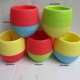 Bayar Di Tempat Dekorasi Taman Pot Bunga Bulat Warna Bayar Di Tempat Dekorasi Taman Pot Bunga Bulat Warna
