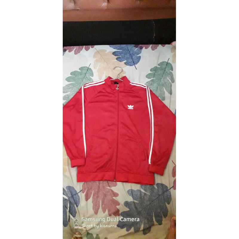 tracktop adidas firebird merah second original