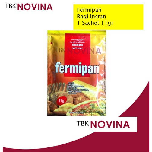 FERMIPAN MAURIPAN/ RAGI KERING INSTANT 11GR X 4 SACHET