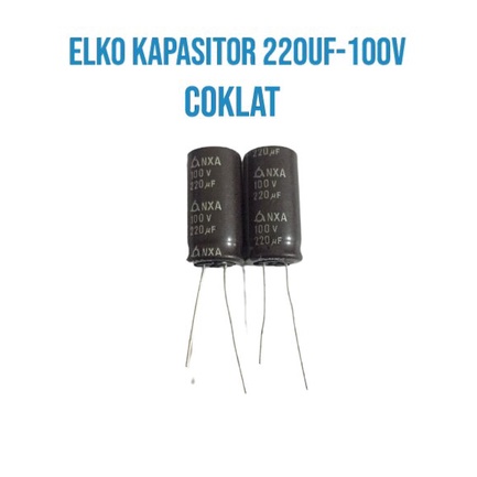 ELKO KAPASITOR 220UF-100V