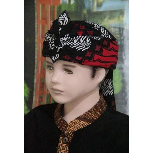 Blangkon Iket Sunda Jawa Peci Dewasa Dan Anak Atas Full Tutup Putih Polos