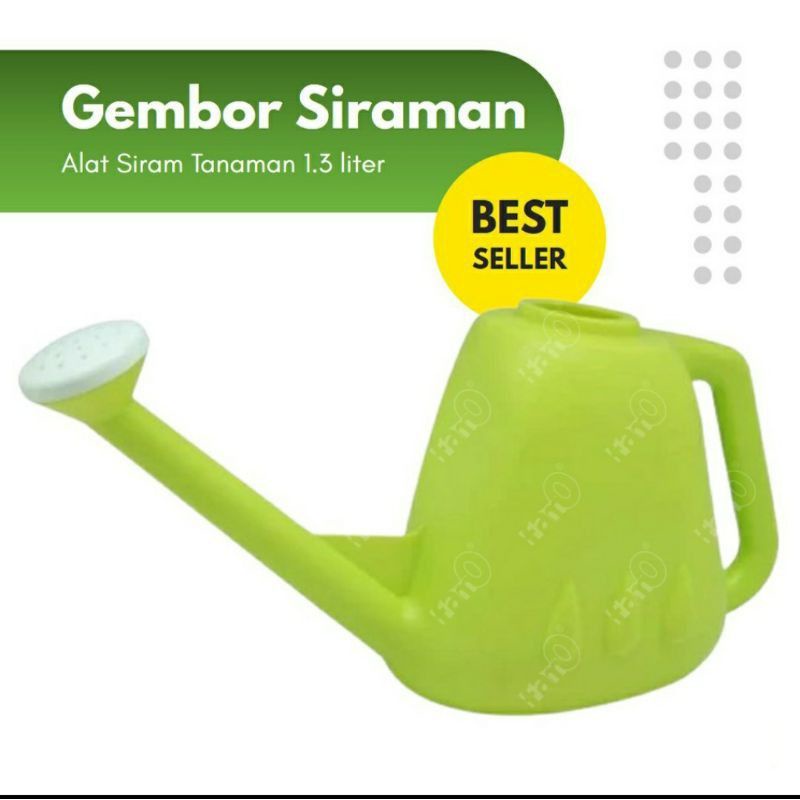 Alat wadah gembor 1.7 / 4 liter ember siram tanaman pot siraman bunga claris gardenia 5955 5953