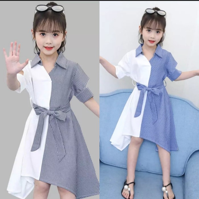[6-9Tahun] Dress Anak Perempuan 6-9 tahun Baju Anak Perempuan Moscrepe