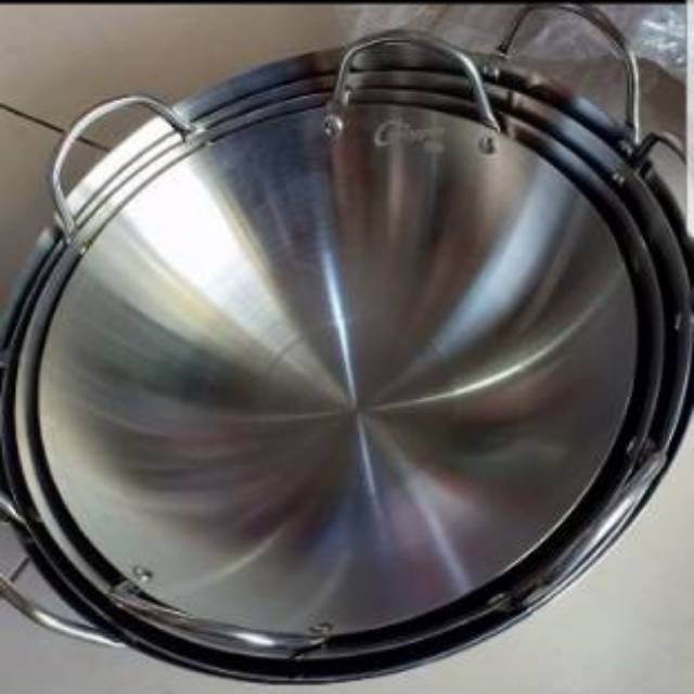 Kuali wajan CALYPSO 30 CM / penggorengan stainless
