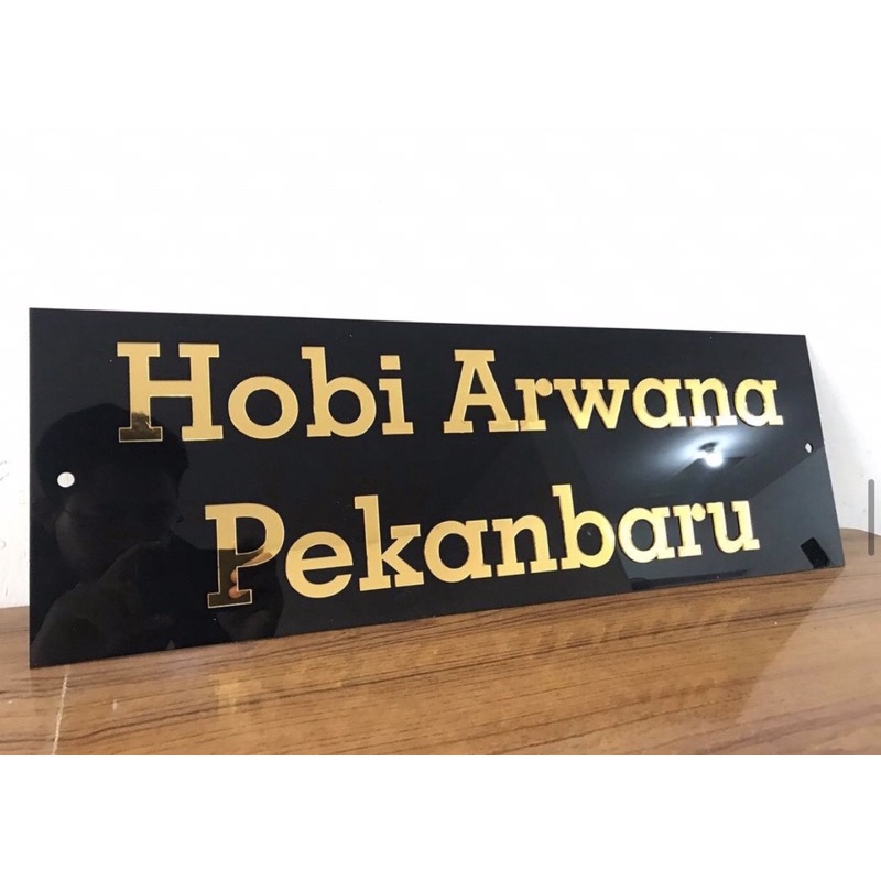 Papan Usaha - Nama Usaha - Papan Neon Box 40*40 cm