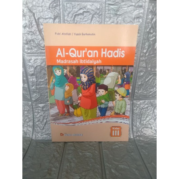 Buku Paket Al Quran Hadis untuk MI Kelas 3