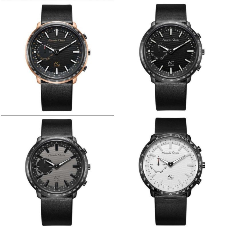 JAM TANGAN PRIA ALEXANDRE CHRISTIE AC S001 HYBRID SMARTWATCH ORIGINAL GARANSI RESMI 1 TAHUN