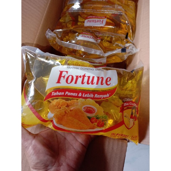 

Minyak goreng fortune bantal 1L