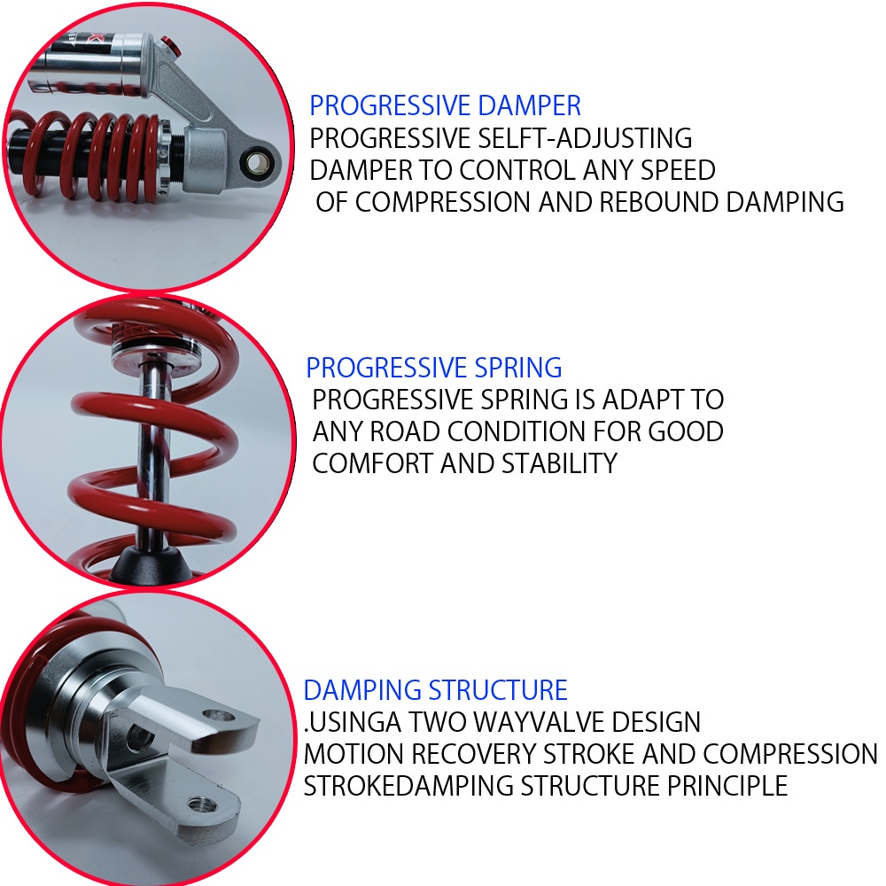 SHOCKBREAKER MATIC TABUNG ATAS UNIVERSAL YAMAHA 310 MM NEW APPREANCE motor motor motor