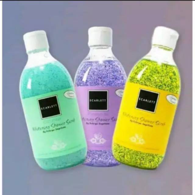 SCARLETT WHITENING SHOWER SCRUB 3 VARIAN BPOM