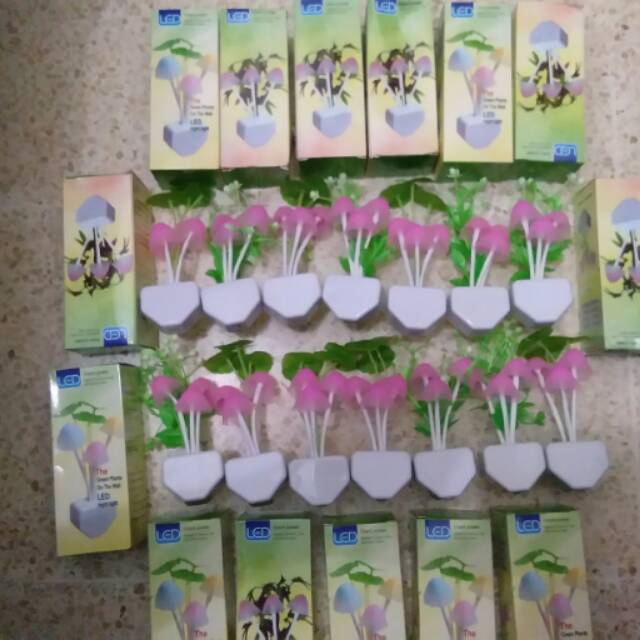 Lampu jamur/ lampu tidur jamur led