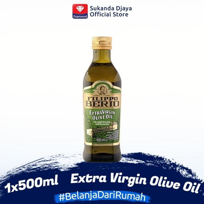 

Filippo Berio Minyak Zaitun Extra Virgin Olive Oil 500 ml