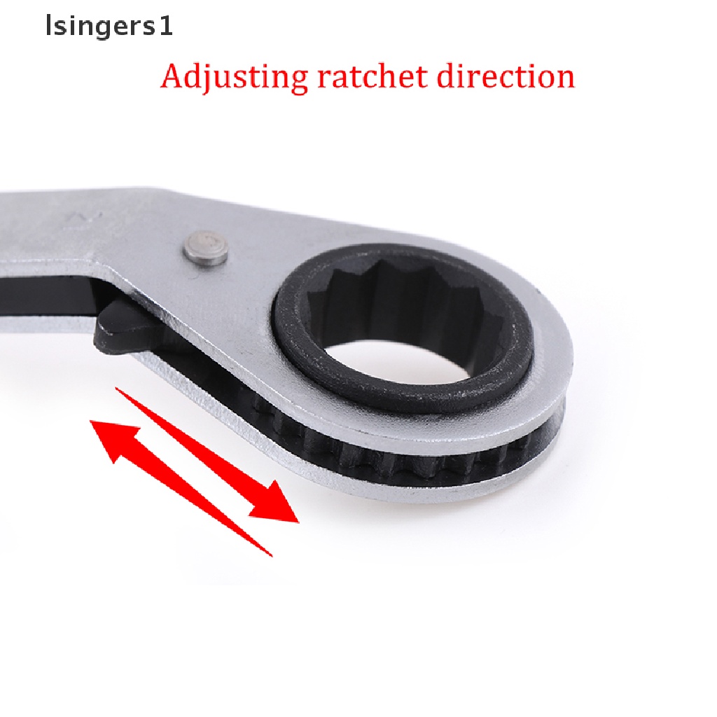 (lsingers1) Kunci Pas ratchet Ganda 6-21mm