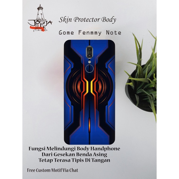 Dapat 2pcs Garskin HP Gome Fenmmy Note Motif wall - Free custom Motif