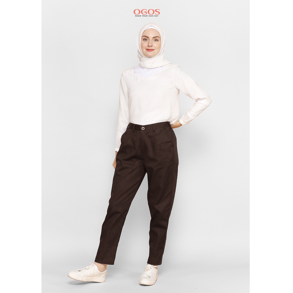 OGOS | Baggy Pants (Choco)