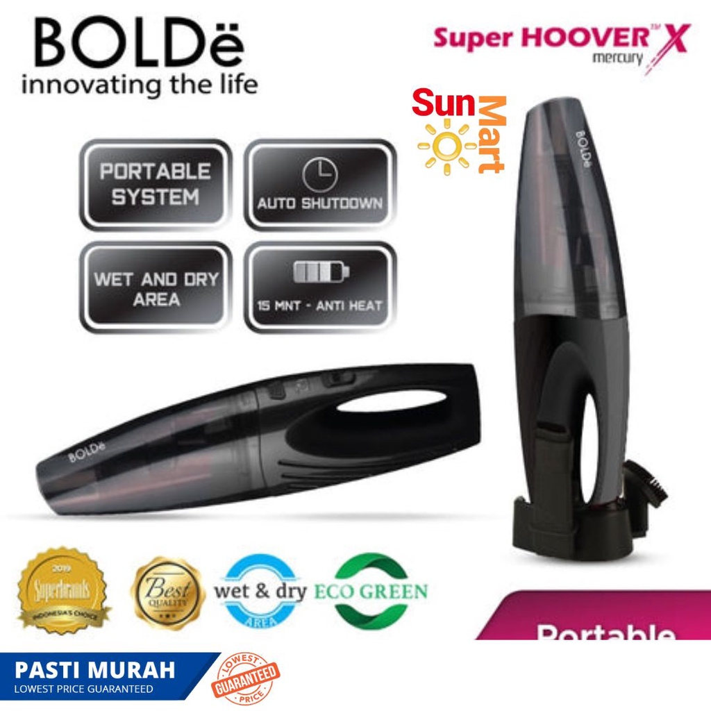 BOLDe Hoover X Mercury SHMER / Penyedot debu wireless Bolde