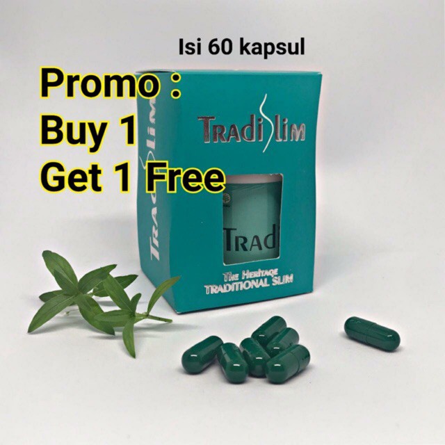 Pelangsing Tradislim Asli Obat Diet Herbal