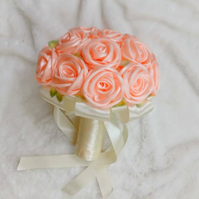 Wedding Bouquet Handmade / Bunga Wedding Satin
