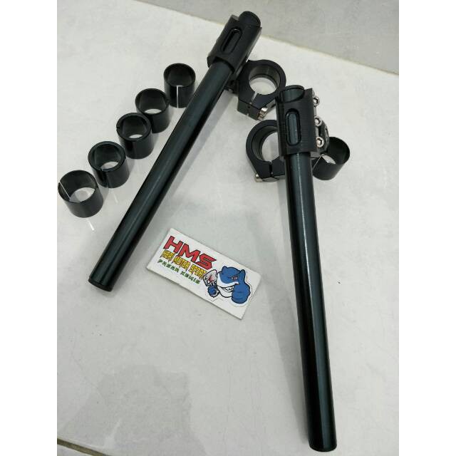STANG JEPIT VARIASI DKT MODEL KTC MOTOR R15 - VIXION OLD - NEW - NINJA RR - NINJA R - SCORPIO -XABR-