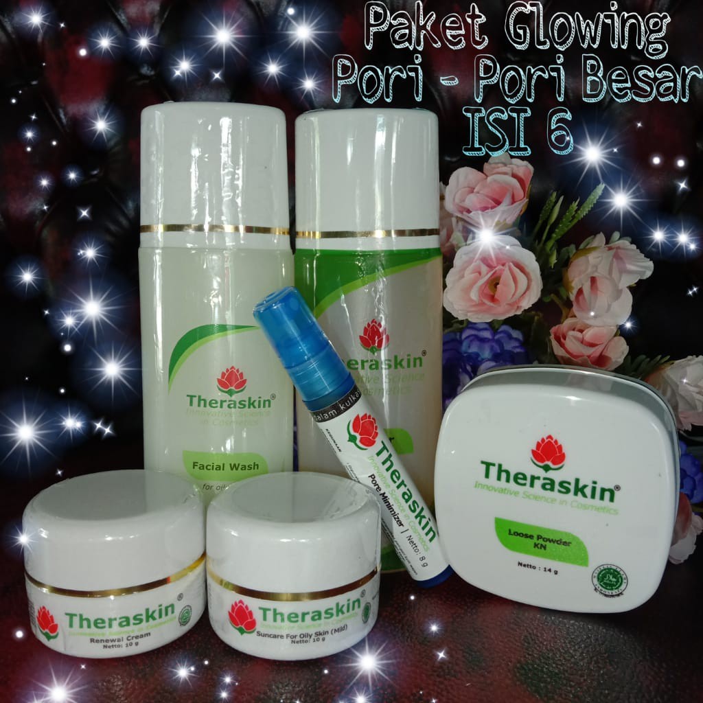 Paket Whitening Pengecil Pori Isi 6