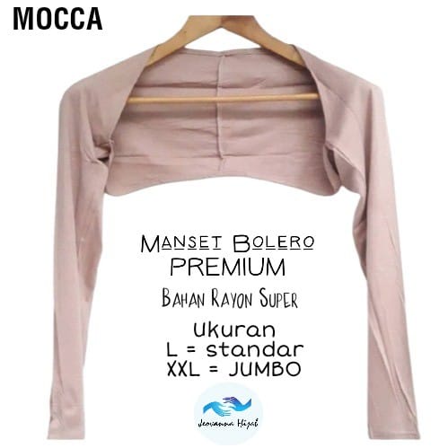 Manset Tangan Bolero Sambung Spandex Rayon / MANSET TANGAN SAMBUNG BOLERO MANSET BOLERO