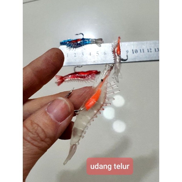LURE UDANG ONCAK 4 CM 6 CM / LURE UDANG / LURE UDANG TELUR