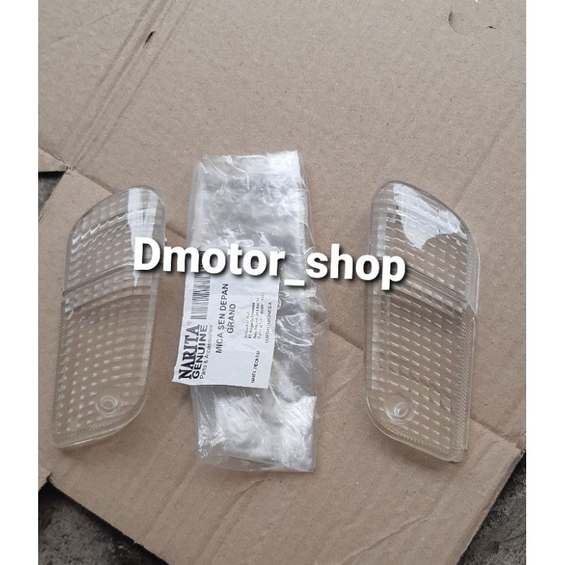 kaca mika sen depan grand astrea grand bening