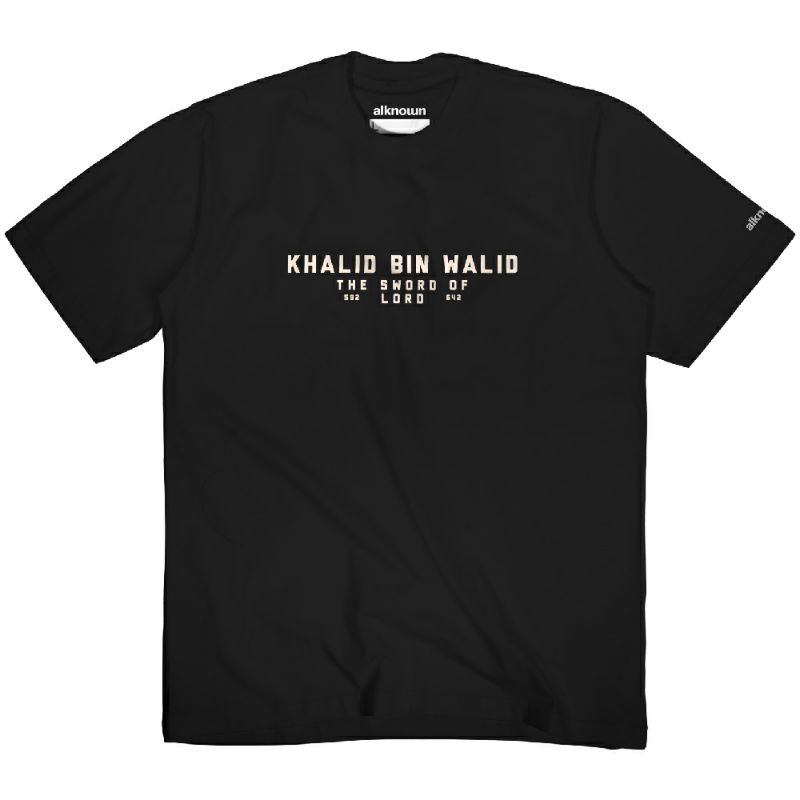 alknown Khalid Bin Walid (Sword) - Tshirt / Kaos Dakwah-1