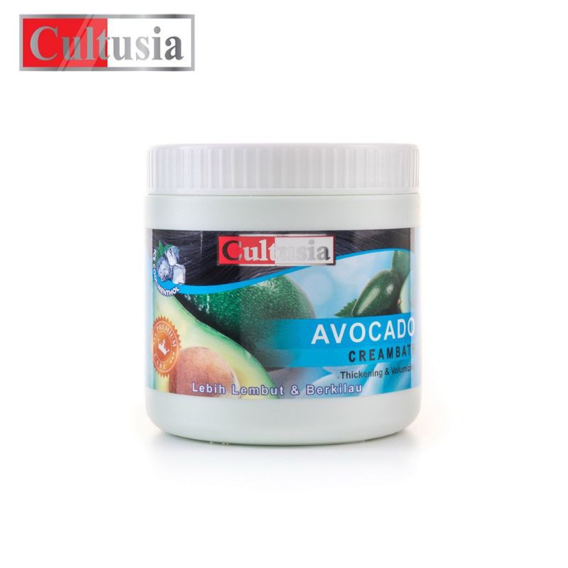 CULTUSIA CRIMBATH RAMBUT BPOM 500 ML CREAMBATH CULTUSIA