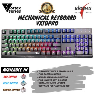 Vortex Series VX7 Cherry MX Mechanical Gaming Keyboard RGB