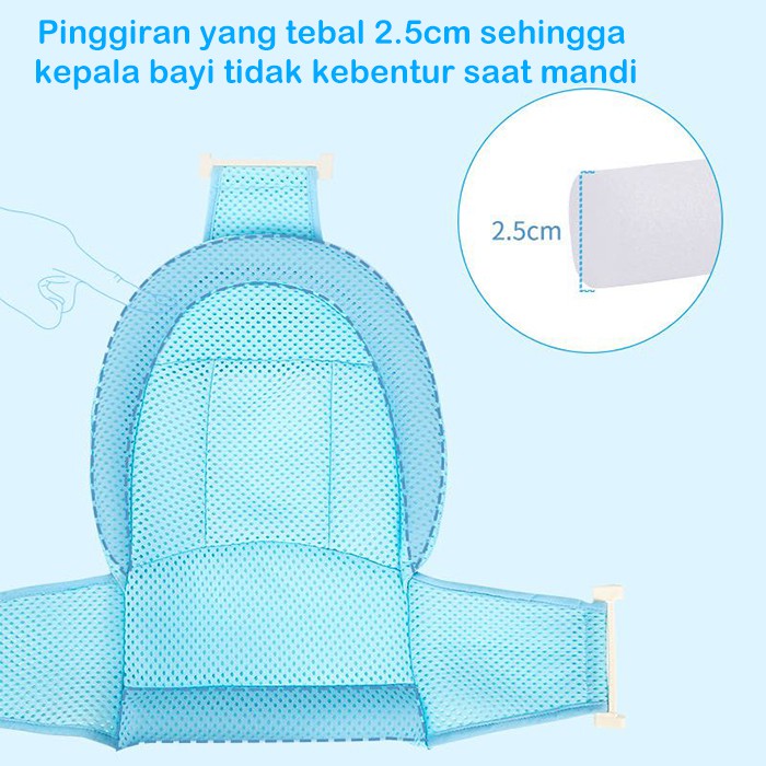 [1KG 11PCS] Babyland Alas Mandi Bayi /  Alas Mandi Jaring / Alas Bak Mandi Bayi