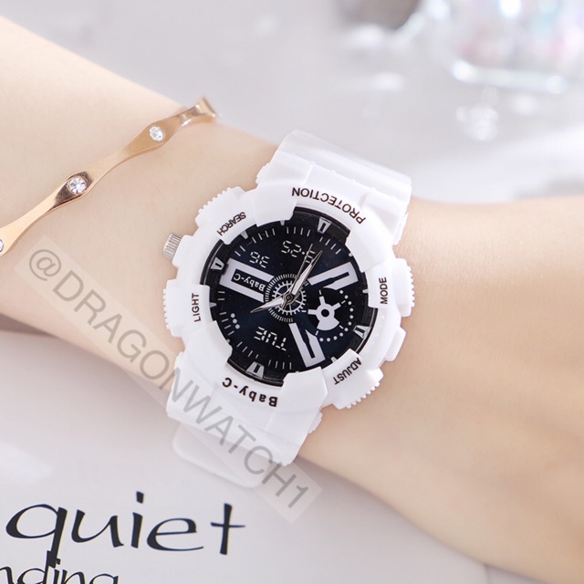 ［Ready Stock］Jam tangan sport jarum wanita kualitas super S1068