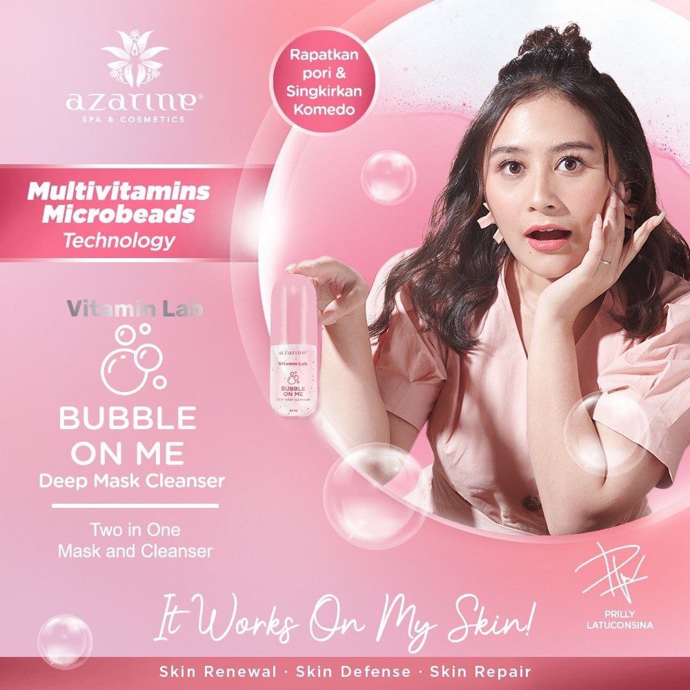 Bubble On Me Deep Mask Cleanser Indonesia