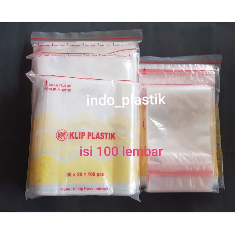 Plastik klip / Plastik zipper / Klip besar / Klip jumbo