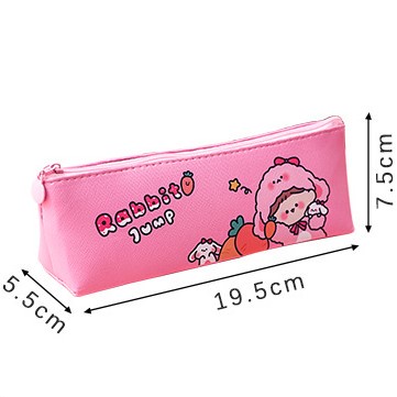 Tempat Pensil Anti Air Segitiga Tempat Pensil Aesthetic Pencil Case Kotak Pensil Lucu Tempat Pensil Anak