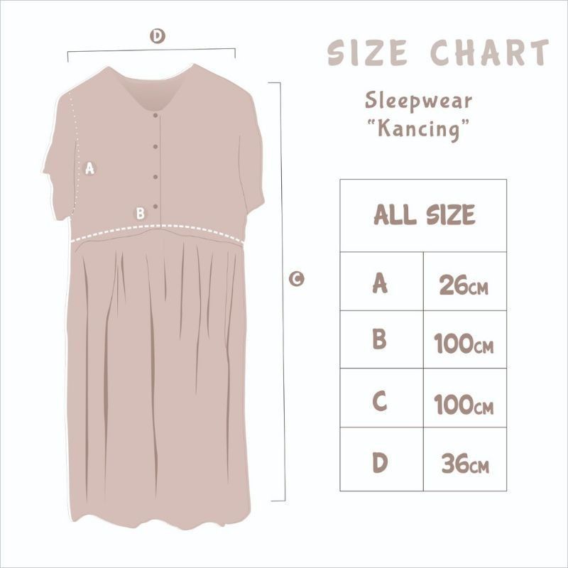 DYSEE - KATLEEN / Homedress / Sleepwear / Cotton Rayoon Twill