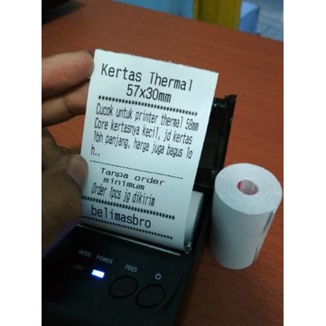 

Kertas Thermal 57 X 30 Untuk Printer 58 Struk Kasir Belimas89 Diminati Banget