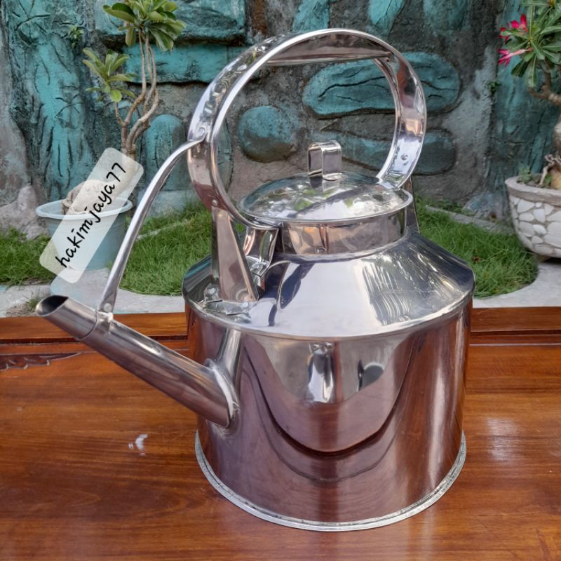 Ceret Angkringan 7 Literan Stainless Tebal  / Teko Angkringan / Ceret Hik