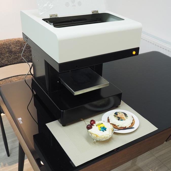 Ori 4 Cups Coffee Printer Cake Printing Machine Edible Printer Diy De Original