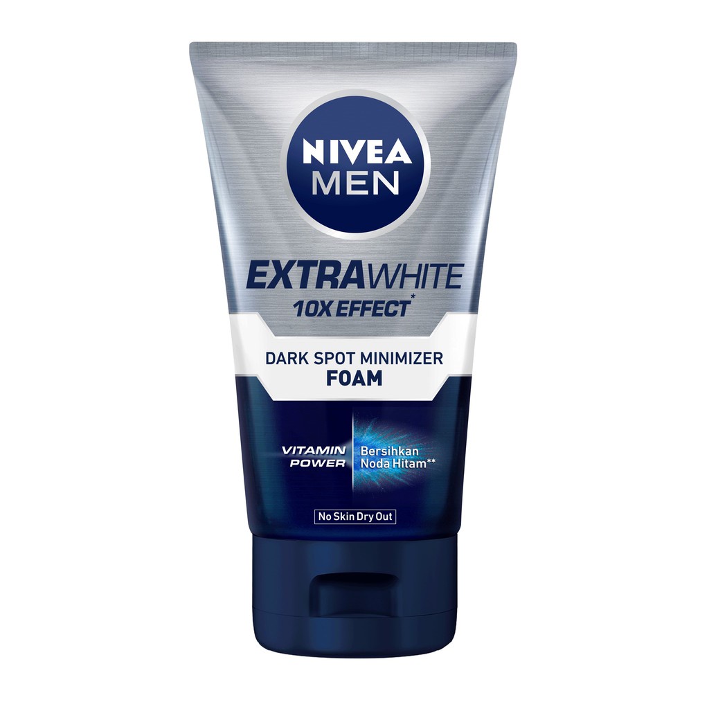 NIVEA MEN FACIAL WASH / FACIAL FOAM PEMBERSIH WAJAH COWOK 100ML