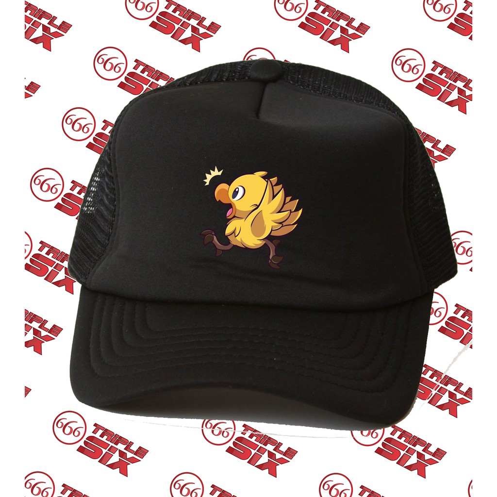 Topi Trucker Gaming Final Fantasy Chocobo