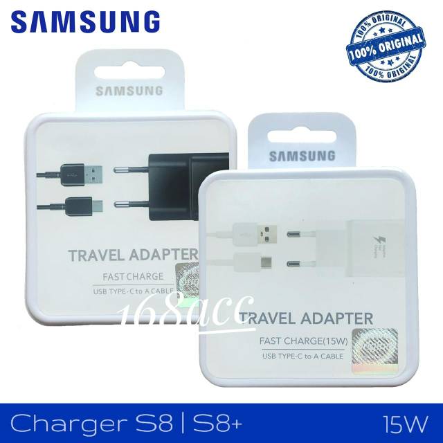 Charger Samsung Fast Charging Tipe Usb C S8 S8+ S9 S9 Plus S10 Note 8 9 Original