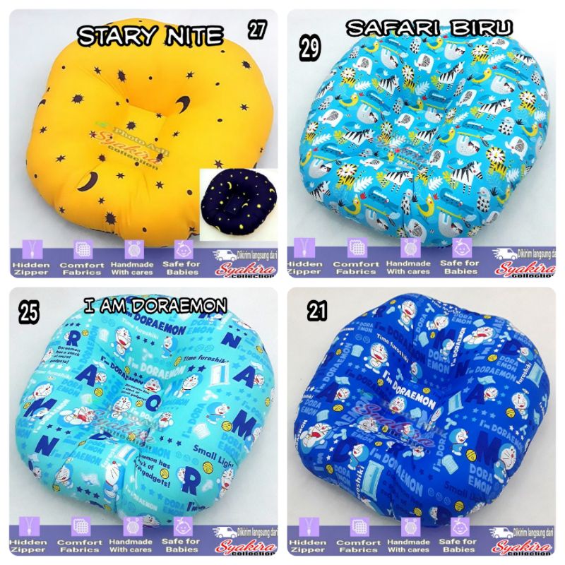 Bantal sofa bayi newborn baby lounge motif Bergambar Part 5