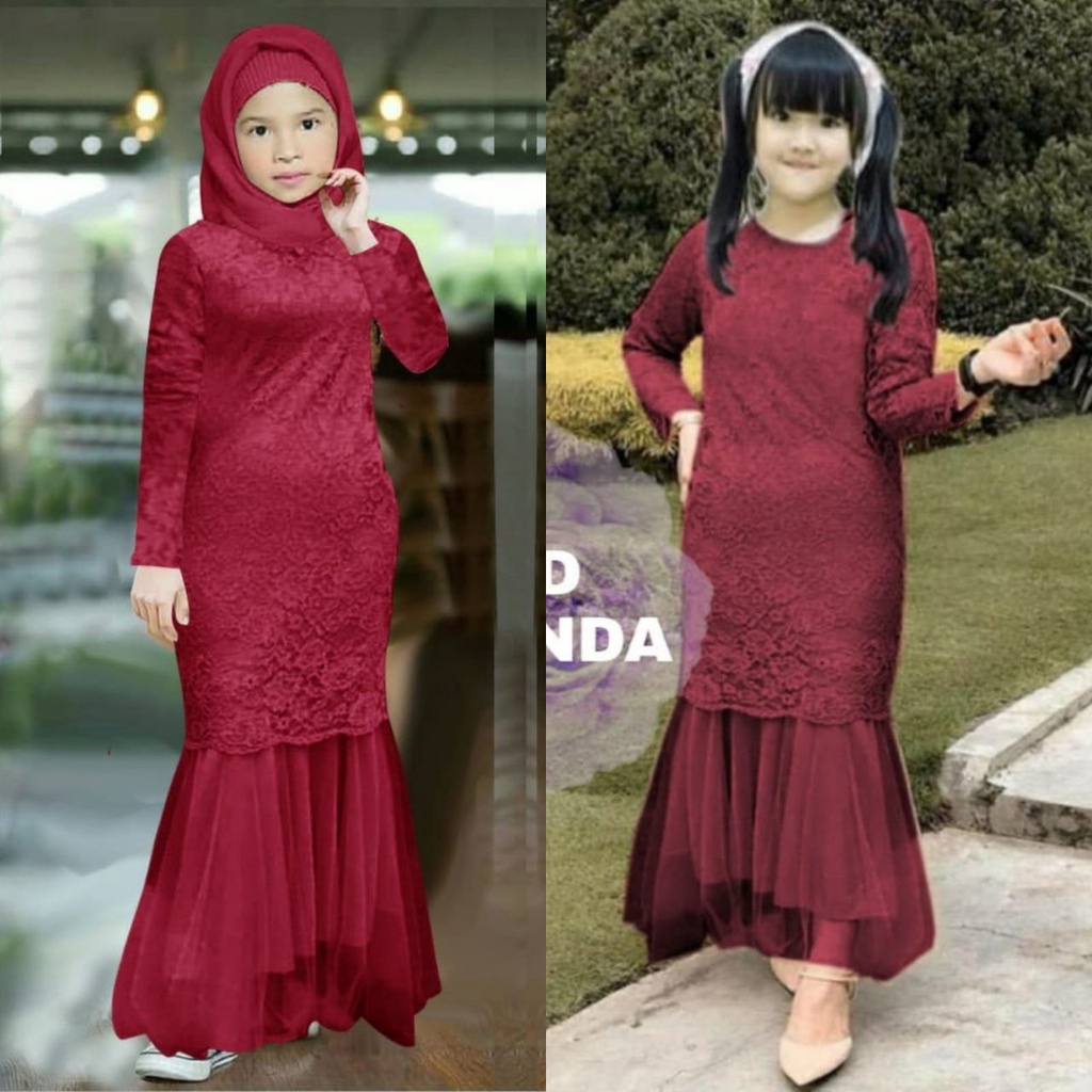 MX CELMIRA KID / BRUKAT ANAK USIA 3 SAMPAI 14 TAHUN SIZE  S M L XL / DRESS WANITA CEWE