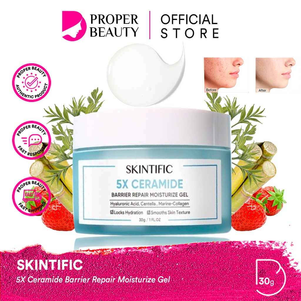 SKINTIFIC 5X Ceramide Barrier Repair Moisturize Gel Canada / Facial Wash Cleanser Essence Mist Toner