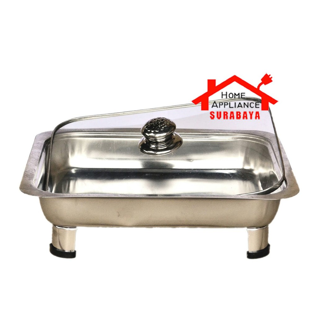 Panci Wadah Saji Tempat Makanan Makan Prasmanan Fast Food Dish Stainless Steel Asta Royalton