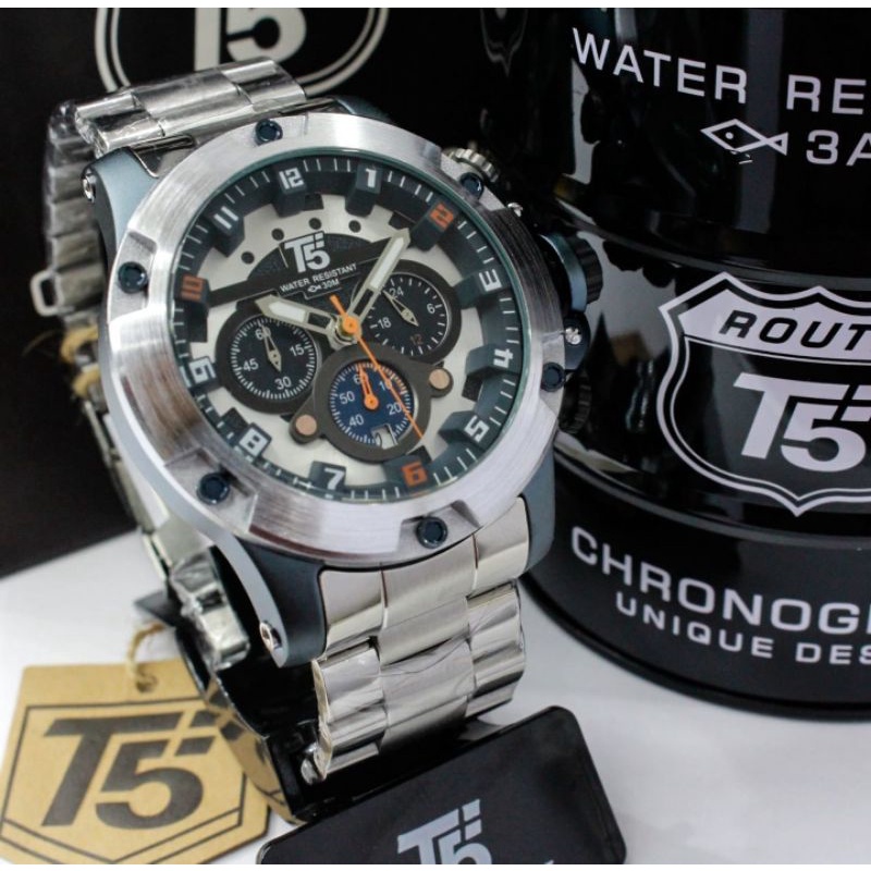 T5 H 3760 Jam tangan pria original  T5 H 3760 crono aktif