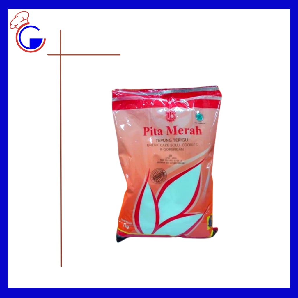 

Tepung Terigu Pita Merah 1Kg