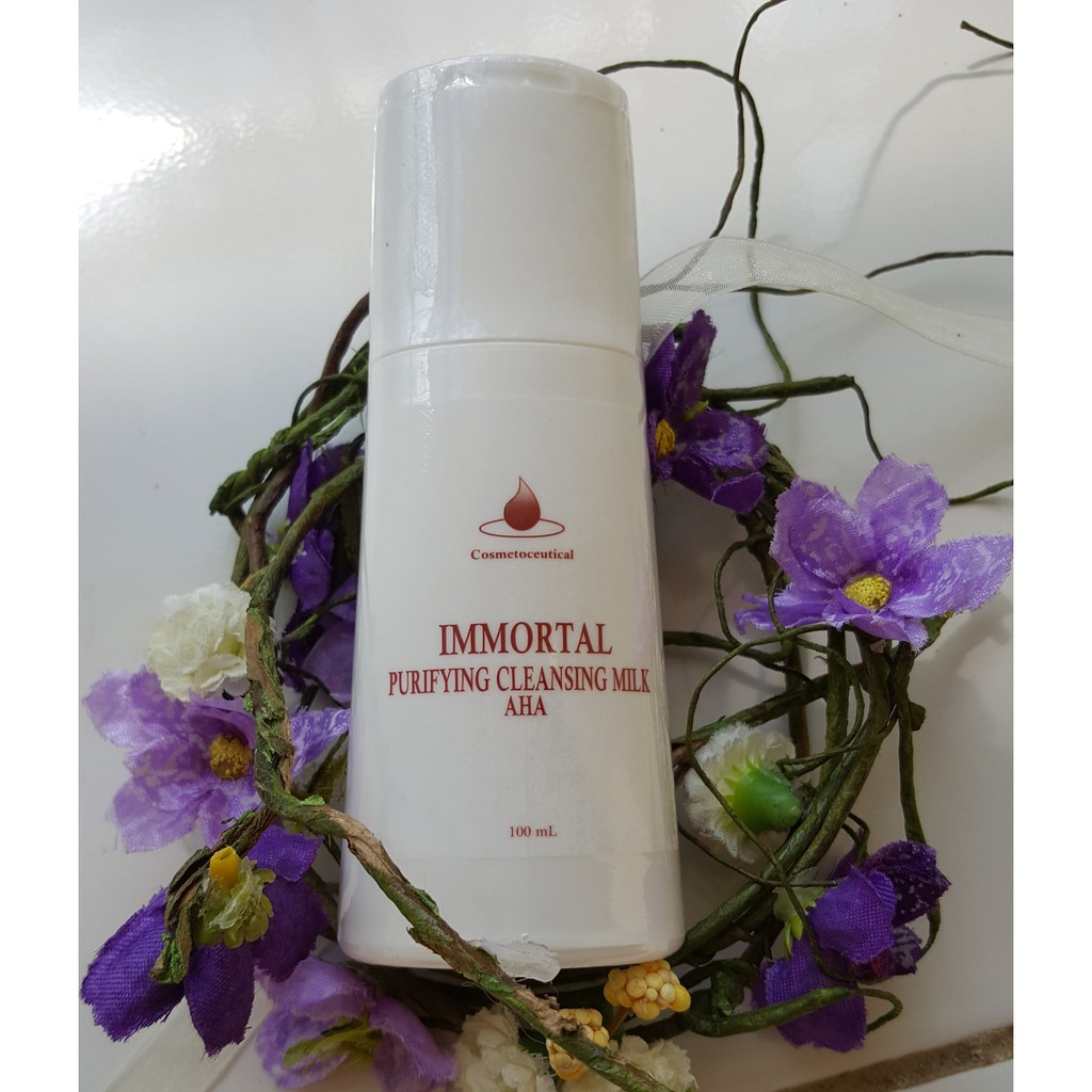 IMMORTAL PURIFYING CLEANSING MILK AHA | MILK CLEANSER AHA